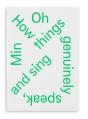How Things Genuinely Speak And Sing - Preview