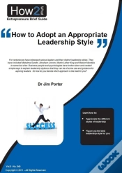 Capa do artigo How To Adopt An Appropriate Leadership Style