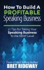 How To Build A Profitable Speaking Business - Preview