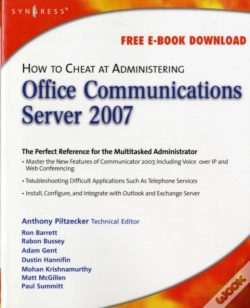 Capa do artigo How To Cheat At Administering Office Communications Server 2007