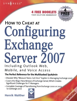 Capa do artigo How To Cheat At Configuring Exchange Server 2007