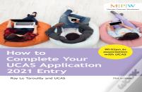 How To Complete Your Ucas Application 2021 Entry