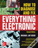 How To Diagnose And Fix Everything Electronic, Second Edition