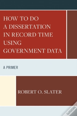 Capa do artigo How To Do A Dissertation In Record Time Using Government Data