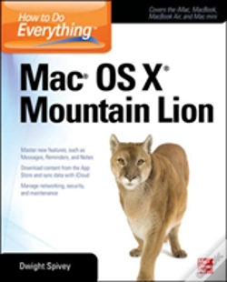Capa do artigo How To Do Everything Mac Os X Mountain Lion Edition