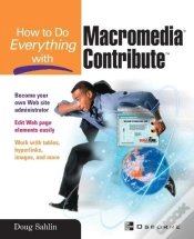 Capa do artigo How To Do Everything With Macromedia Contribute