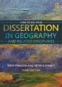 How To Do Your Dissertation In Geography And Related Disciplines - Preview