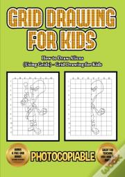 How To Draw Aliens (Using Grids) - Grid Drawing For Kids