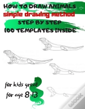 Capa do artigo How To Draw Animals Simple Drawing Method Step By Step 100 Templates Inside