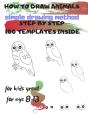 How To Draw Animals Simple Drawing Method Step By Step 100 Templates Inside - Preview