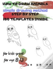 Capa do artigo How To Draw Animals Simple Drawing Method Step By Step 100 Templates Inside