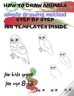 Capa do artigo How To Draw Animals Simple Drawing Method Step By Step 100 Templates Inside