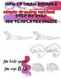 How To Draw Animals Simple Drawing Method Step By Step 100 Templates Inside - Preview