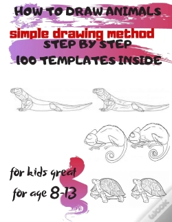 Capa do artigo How To Draw Animals Simple Drawing Method Step By Step 100 Templates Inside