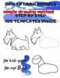 How To Draw Animals Simple Drawing Method Step By Step 100 Templates Inside - Preview
