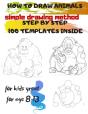 How To Draw Animals Simple Drawing Method Step By Step 100 Templates Inside - Preview