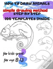 Capa do artigo How To Draw Animals Simple Drawing Method Step By Step 100 Templates Inside