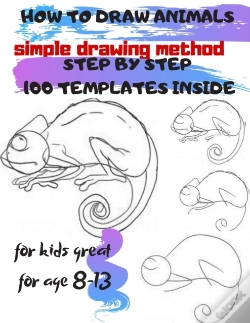Capa do artigo How To Draw Animals Simple Drawing Method Step By Step 100 Templates Inside