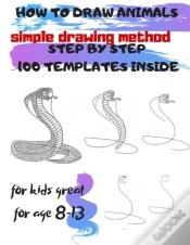 Capa do artigo How To Draw Animals Simple Drawing Method Step By Step 100 Templates Inside