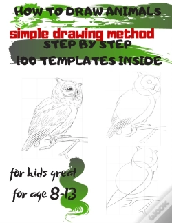 Capa do artigo How To Draw Animals Simple Drawing Method Step By Step 100 Templates Inside