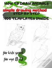 Capa do artigo How To Draw Animals Simple Drawing Method Step By Step 100 Templates Inside