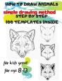 How To Draw Animals Simple Drawing Method Step By Step 100 Templates Inside - Preview