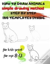 Capa do artigo How To Draw Animals Simple Drawing Method Step By Step 100 Templates Inside