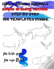 Capa do artigo How To Draw Animals Simple Drawing Method Step By Step 100 Templates Inside