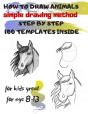 How To Draw Animals Simple Drawing Method Step By Step 100 Templates Inside - Preview