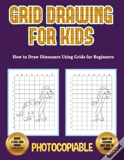 Capa do artigo How To Draw Dinosaurs Using Grids For Beginners (Grid Drawing For Kids)