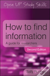 Capa do artigo How To Find Information: A Guide For Researchers