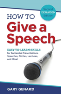 How To Give A Speech