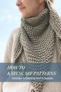 How To Knit Scarf Patterns - Preview
