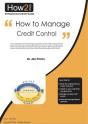 How To Manage Credit Control - Preview