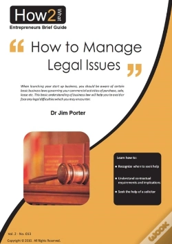 Capa do artigo How To Manage Legal Issues
