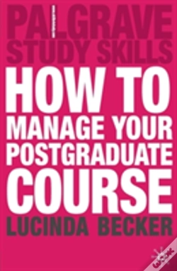 Capa do artigo How To Manage Your Postgraduate Course