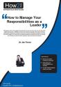 How To Manage Your Responsibilities As A Leader - Preview