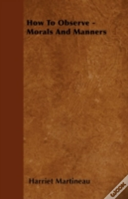 Capa do artigo How To Observe - Morals And Manners