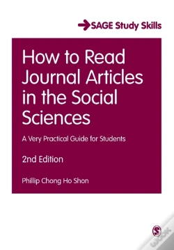 Capa do artigo How To Read Journal Articles In The Social Sciences