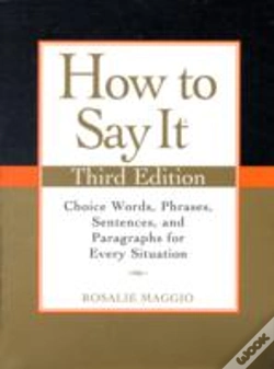Capa do artigo How To Say It, Third Edition