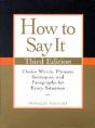 How To Say It, Third Edition - Preview