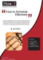 How To Schedule Effectively - Preview
