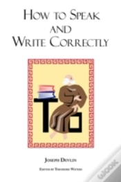 Capa do artigo How To Speak And Write Correctly