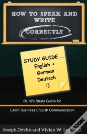 Capa do artigo How To Speak And Write Correctly: Study Guide (English + German)