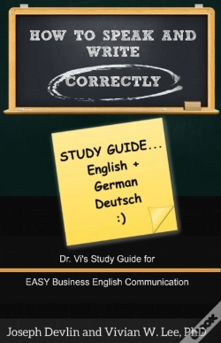 Capa do artigo How To Speak And Write Correctly: Study Guide (English + German)
