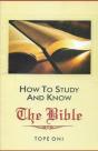 How To Study & Know The Bible - Preview