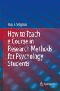 How To Teach A Course In Research Methods For Psychology Students - Preview