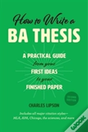 Capa do artigo How To Write A Ba Thesis, Second Edition