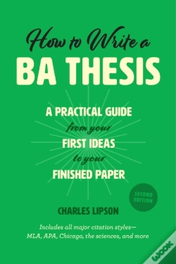 Capa do artigo How To Write A Ba Thesis, Second Edition