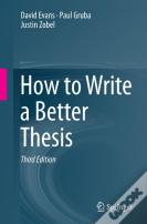 How To Write A Better Thesis